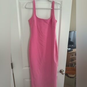 Zara pink midi dress